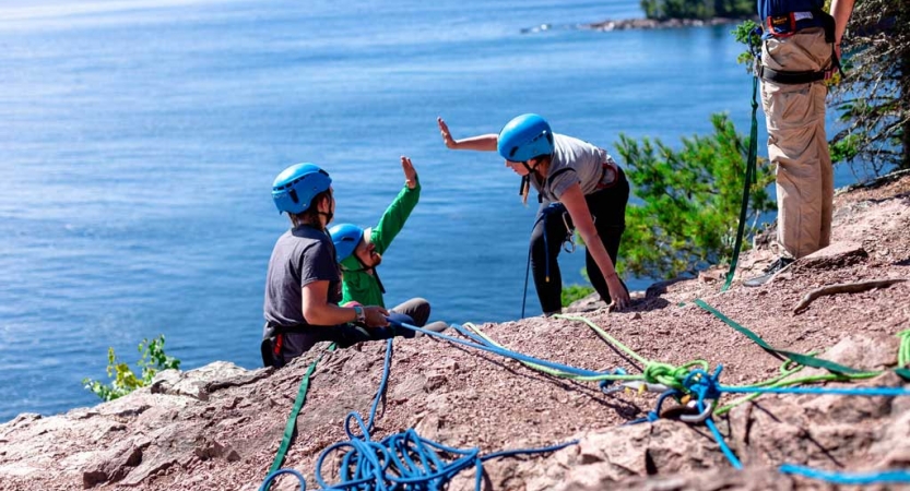 gap year rock climbing program